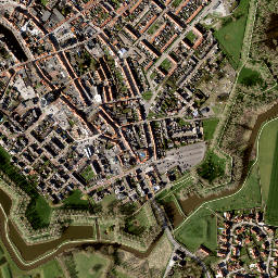 Sluis map(satellite map)