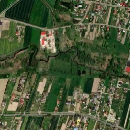 Powiat łęczyński map(satellite map)