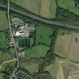 Satellite view of Wrotham Heath Golf Club