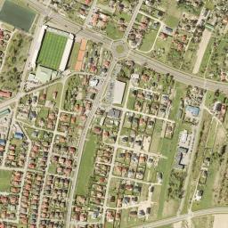 Łęczna map(satellite map)