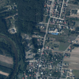 Osjaków map(satellite map)