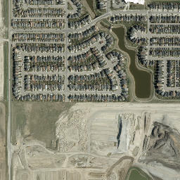 381-395 Sagewood Park Southwest, Airdrie High Resolution Satellite Map