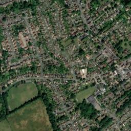 Great Bookham map(satellite map)