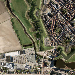 Hulst map(satellite map)