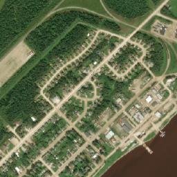 Moosonee map(satellite map)