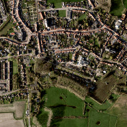 Aardenburg map(satellite map)