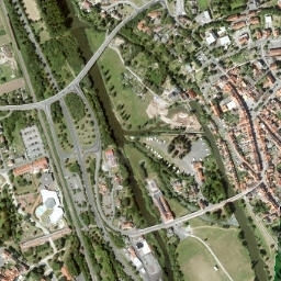 Bad Sooden-Allendorf map(satellite map)