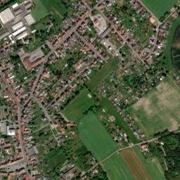 Nerchau map(satellite map)