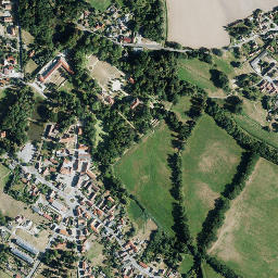 Neschwitz map(satellite map)