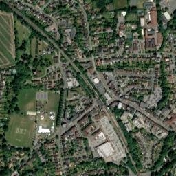 Oxted map(satellite map)