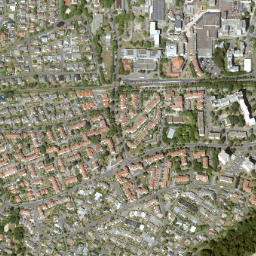 Baunatal map(satellite map)