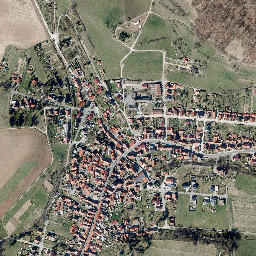 Großbartloff map(satellite map)