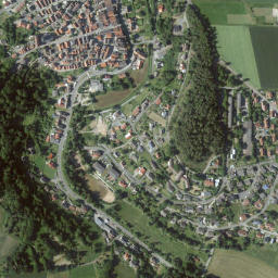 Naumburg map(satellite map)