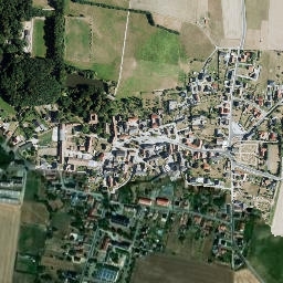 Radibor map(satellite map)