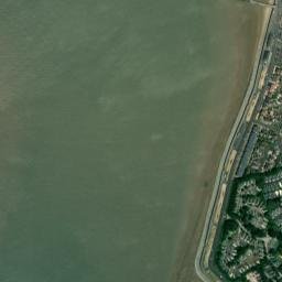 1 Esplanade, Burnham-on-Sea, Somerset High Resolution Satellite Map