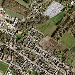 Koewacht map(satellite map)