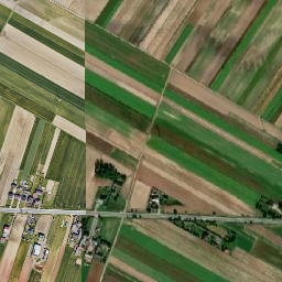 Powiat wieluński map(satellite map)