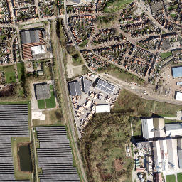 Sas van Gent map(satellite map)