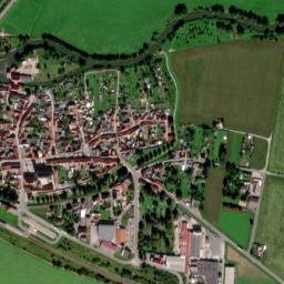 Laucha map(satellite map)
