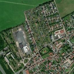 Burgwerben map(satellite map)