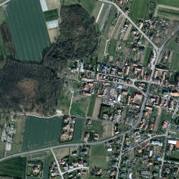 Kunice map(satellite map)
