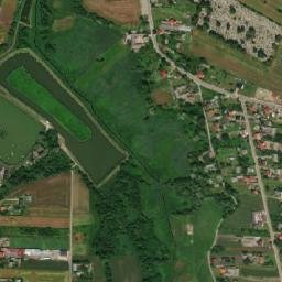 Mełgiew map(satellite map)