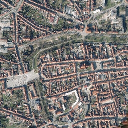 Mühlhausen map(satellite map)