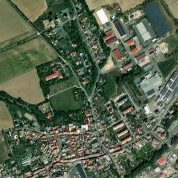 Bad Bibra map(satellite map)