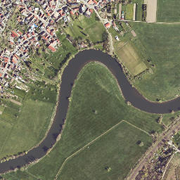 Uichteritz map(satellite map)