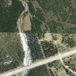 Alberta 1, Banff National Park, Improvement High Resolution Satellite Map