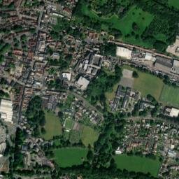 Shepton Mallet map(satellite map)