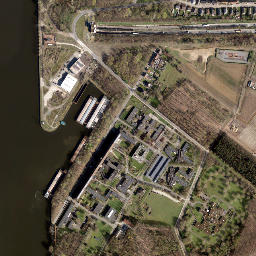 Zelzate map(satellite map)