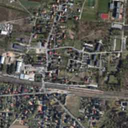 Miękinia map(satellite map)