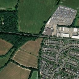 Paddock Wood map(satellite map)