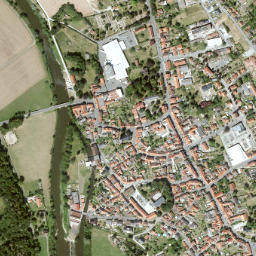 Wanfried map(satellite map)