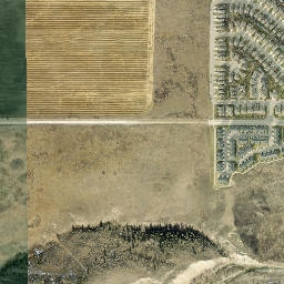 1-33 Bow Ridge Link, Cochrane, AB T4C 1V4 High Resolution Satellite Map