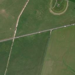 Stonehenge, United Kingdom High Resolution Satellite Map