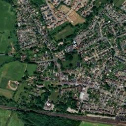 Headcorn map(satellite map)