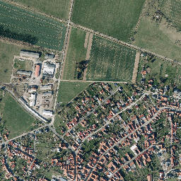 Oberdorla map(satellite map)