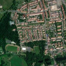 Kitzscher map(satellite map)