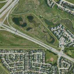 Satellite view of Country Hills Golf Club