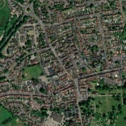 Glastonbury map(satellite map)