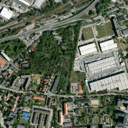 Psie Pole Południe-Kiełczów map(satellite map)