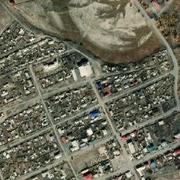 Kyzyl-Mazhalyk map(satellite map)