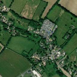 Station Rd, Stockbridge, Hampshire SO20, UK High Resolution Satellite Map