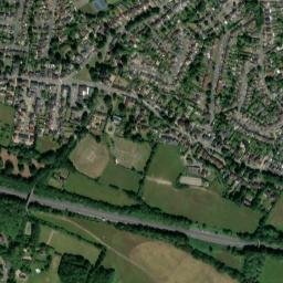 Pembury map(satellite map)