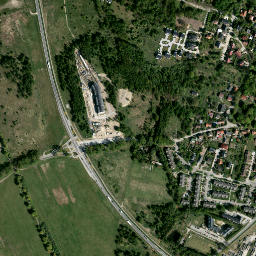 Leśnica-Ratyń-Pustki map(satellite map)