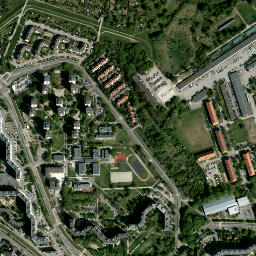 Kozanów map(satellite map)