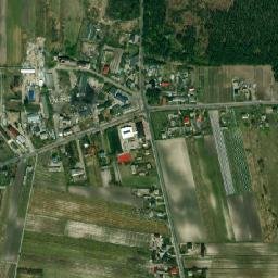 Łaziska map(satellite map)