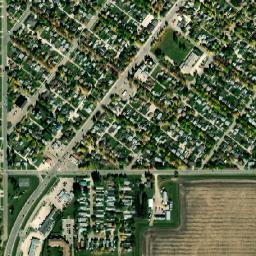 14 8 Ave SW, Dauphin, MB R7N 1X2, Canada High Resolution Satellite Map
